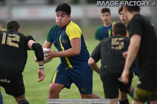 2019-06-09 Rugby Ticinensis U18-Rugby Como 67